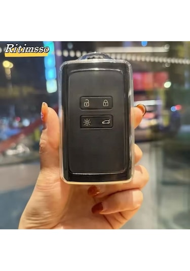 Renault Megane E-tech Şeffaf Anahtar Kılıfı