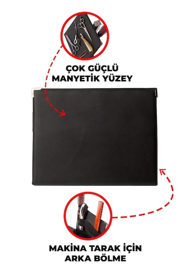 Kuaför Berber Manyetik Makas Tutucu
