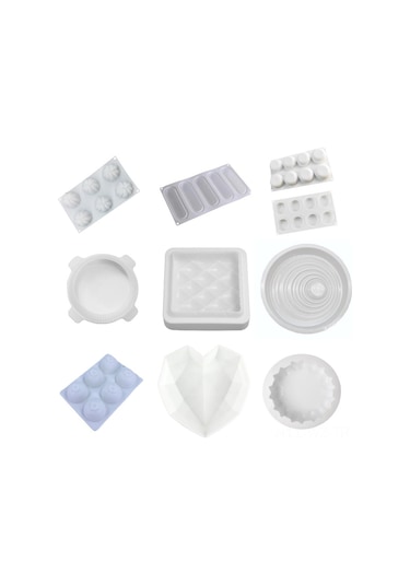 Wezone Yüksek Kaliteli Silikon Kek Kalıbı - Fırın Uygun, Isı Dayanıklı, Temizliği Kolay, Dıy Pasta Ve慕斯 Pişirme Aracı Diğer