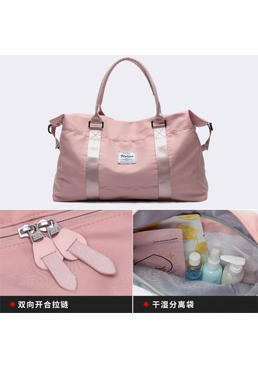 Vkemall Kadınlar İçin Hafif Ve Dayanıklı Seyahat Çantası - Büyük Kapasiteli, Islak/kuru Bölmeli Spor Çanta Çok Renkli