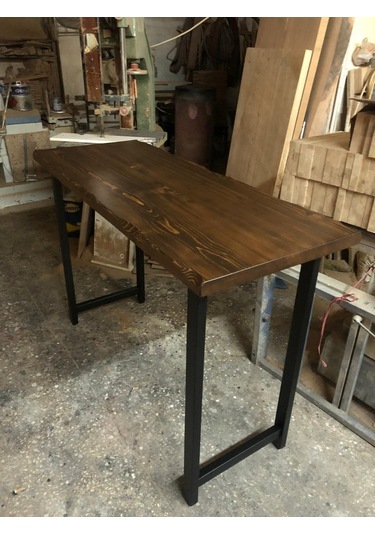 Bintaşmobilya Kütük Ağaç Bar Masası (417036063)