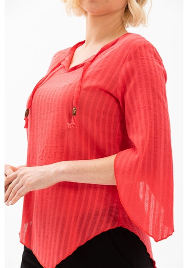 Rodos Gofre Bluz Mercan Mrcn