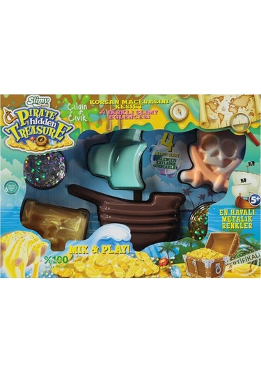 Slimy Super Set Korsan Temalı  Slime