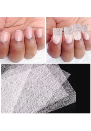 Hangfox Fiberglas Tırnak Uzatma Ve Tamir Seti 20 Adet - Kâğıt Sablon Olmadan Güçlendirici, Ev Ve Salonda Kullanım