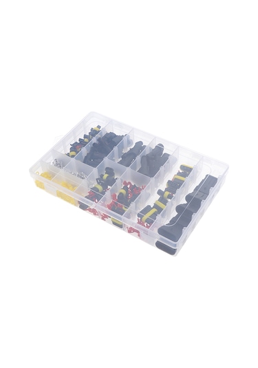 Ximistore9 408 Parça Su Geçirmez Araç Elektrik Kablosu Bağlantı Seti - 1/2/3/4 Pinli, Taşınabilir Kutu İle