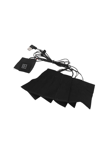 Shineyee 5'li Usb Isıtıcı Pad, 3 Seviye Sıcaklık Regülatörlü, Yumuşak Kompozit Tel, Dış Etkinlikler İçin Isı Ve Konfor Sağlar