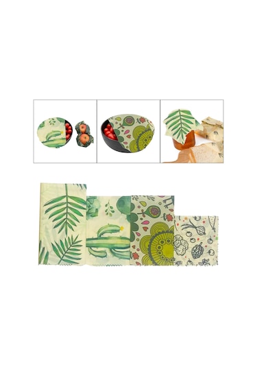 Suntek Ekmek Sarma Için Balmumu Gıda Sarar Sıfır Atık Yeşil