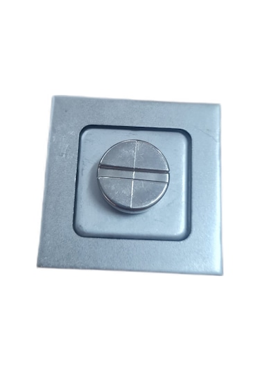 Armax Piramit Rozetli Saten Wc Kolu / 2 Takım