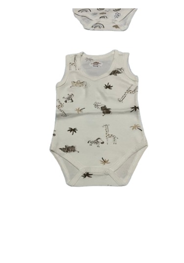 Bebek Penye Askılı Zıbın Yeşil