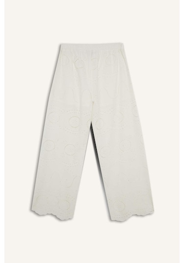 Defacto Regular Fit Brode Plaj Pantolonu-fall İn Love E4711ax25smwt16 Beyaz