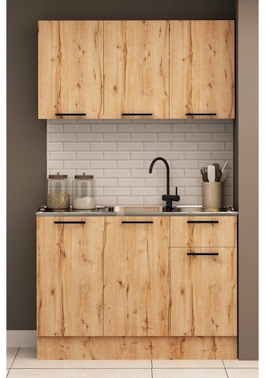 120 CM ŞİLA EVYELİ MİNİ MUTFAK ALT DOLABI