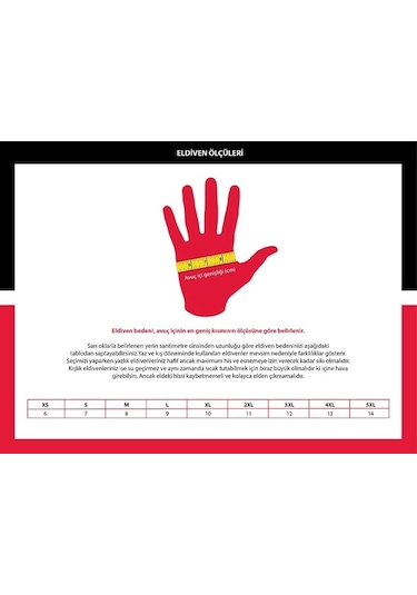 Scoyco Mc151 Kırmızı Eldiven