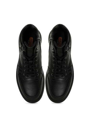 Dockers By Gerli 237237 4pr Erkek Siyah Deri Bot Siyah