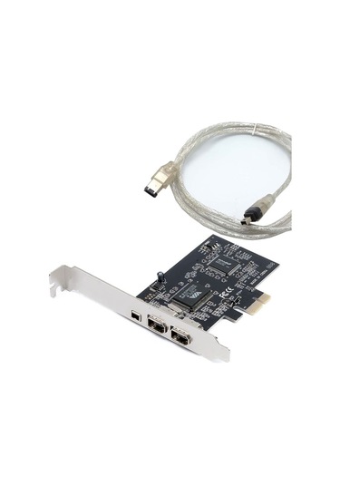 PCI Express 1394 Firewire Kart 2x6 pin soket 1x4 pin soket