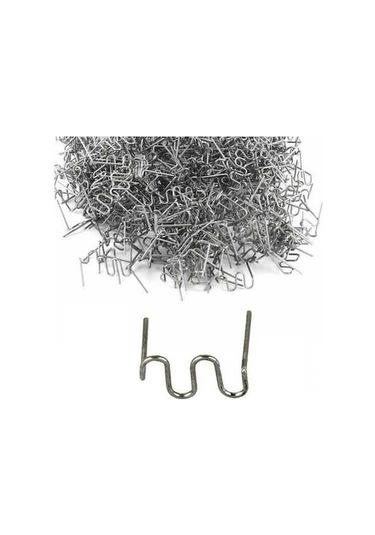 Bosphorusboutique02 500 Adet 0.8mm Tampon Plastik Parça Tamiri İçin Zımba Teli Set