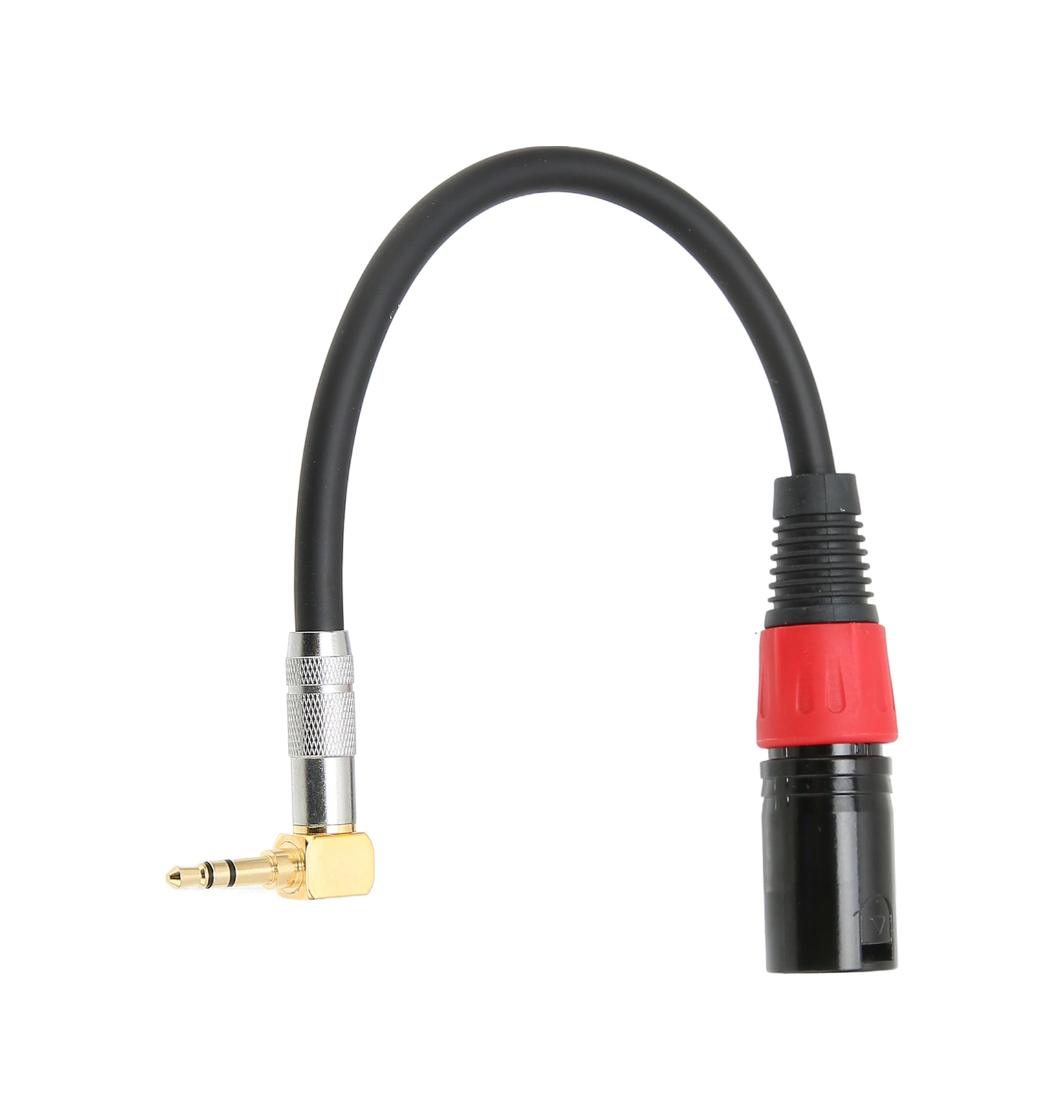 Shineyee 1m Pvc Metal 24k Altın Kaplama L Şekilli Gürültü Azaltıcı Trs-erkek Xlr-erkek Ses Kablosu Bilgisayar/mp3/dvd/tv/radyo Uyumlu