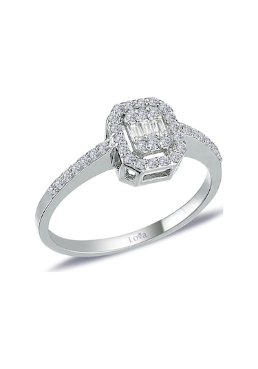 Lova 0,31 Karat Baget Pırlanta Yüzük - 1010343