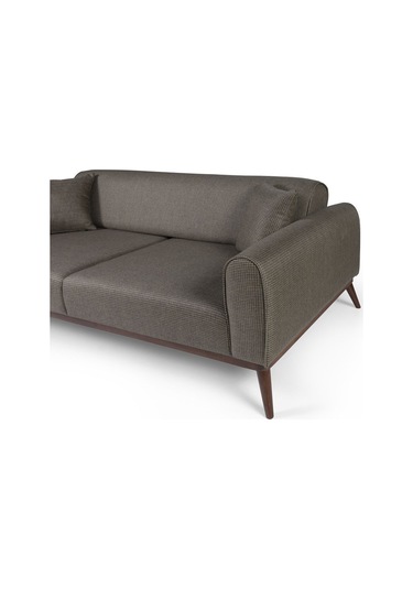 Seneca Yataklı Kanepe Keten Koyu Yeşil Kazayağı Koyu Yeşil