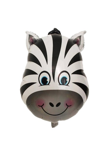 Zebra Folyo Balon 55 CM