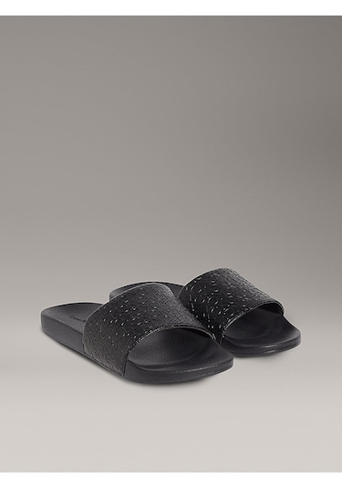 Calvin Klein Kadın Terlik Hw0hw02541beh Black