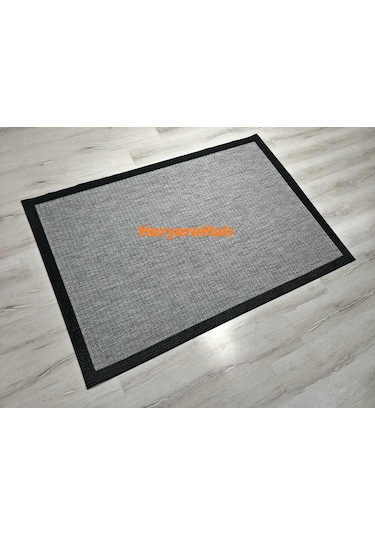 Foneks Halı Loris Yeni Nesil Yumuşak Sisal Halı L106sıyah-120x180