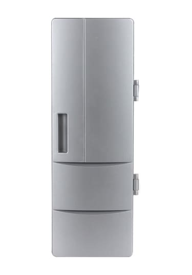 Wondernest 3,5w Usb Pc Mini Buzdolabı İçecek Soğutucu & Isıtıcı, 24,5x10,8x8,3cm Gümüş