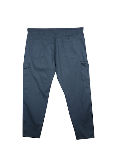 Kargo Cepli 100 Kilo-180 Kilo Arası Için Uygun Erkek Büyük Beden Gabardin Pantolon Petrol Mavi Kargo Cepli 100 Kilo-180 Kilo Arası Için Uygun Erkek Büyük Beden Gabardin Pantolon Petrol Mavi