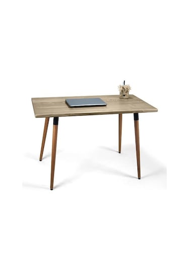 Doğal Ağaç Masif Kütük Masa Ahşap Çalışma Masası Ofis Masası 60cm X 90cm Ağaç Ayak
