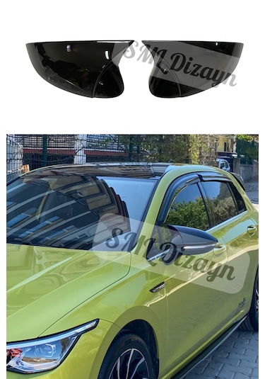 Volkswagen Golf 8 Yarasa Ayna Kapağı - Batman Ayna Set