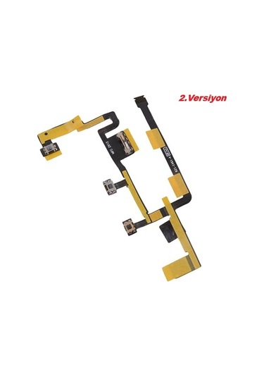 Apple Uyumlu iPad  2 A1395 A1396 A1397 iPad  2 iPad 2 Power Switch On - Off Volume Control Key Flex Cable Filmli Soket
