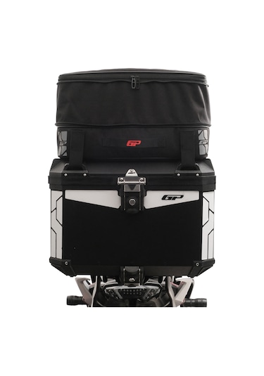 Gp Kompozit Kmsc01 Universal Motosiklet Çanta Üstü Kumaş Çanta Siyah