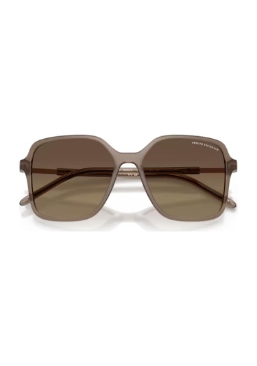 Armani Exchange Ax 4163s 8396t5 53 Kadın Güneş Gözlüğü Kahverengi