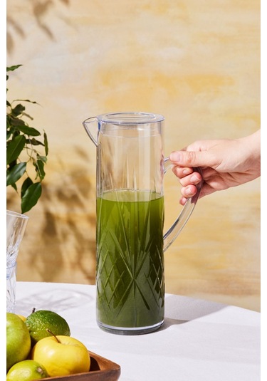 Karaca Foret Akrilik Kırılmaz 5 Parça Sürahi Seti Şeffaf