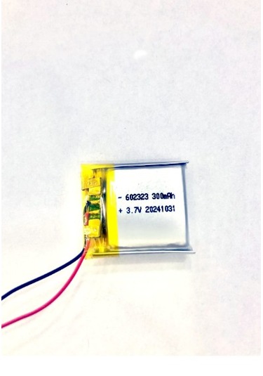 Lipo Polimer 602323 3.7v 300mah Batarya Saat Ve Kulaklık Pili