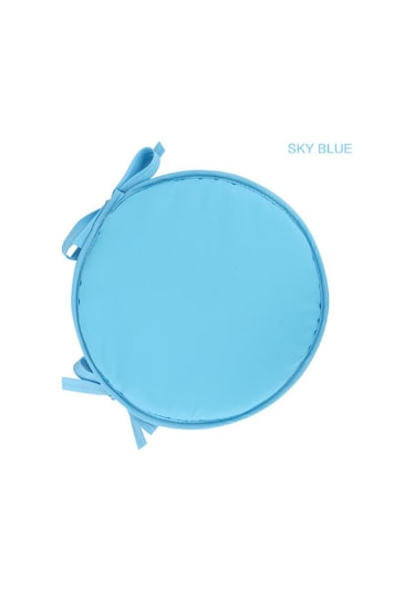 Yeşil Yuvarlak Bistro Dairesel Sandalye Minderi Koltuk Yedekleri Mutfak Yemek Çıkarılabilir Kapak Yeni