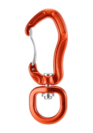 Leezsing Alüminyum 7075 Kayar Çapa, 200kg Dayanım, 360 Döner, Eğlence/ev/spor İçin Kilitli Kanca Turuncu Çok Renkli