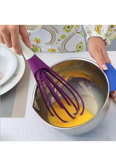 Adet 29 Cm Döner Çırpıcı, Plastik Mutfak Çırpıcısı, Düz Balon Çırpıcı, Kalın Telli Yumurta Çırpıcısı, Pişirme Karıştırma Çırpma Çırpma, Turuncu