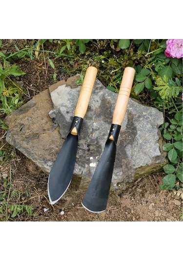 Periboia Ahşap Saplı Bahçe El Aletleri Seti 2 Adet Diğer