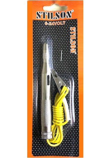 Stilson Araç Oto Elektrik Kontrol Kalemi 6 24 Volt Dövme Uçlu