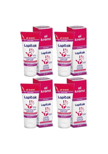 Lapitak El Bakım Kremi 4 x 60 ML