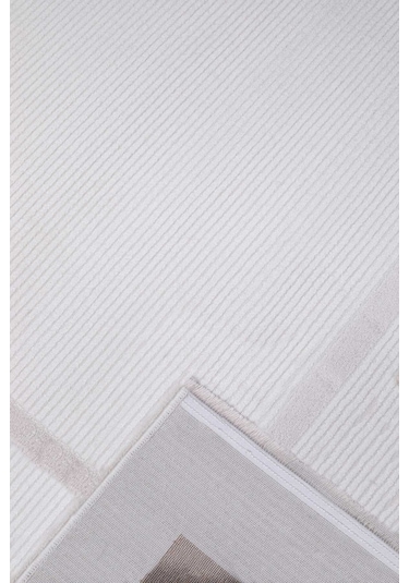 Voyage %100 Akrilik Yumuşak Dokulu Halı Kilim Salon Mutfak Koridor Yolluk Dokuma Makine Halısı Ac-211 Kahve