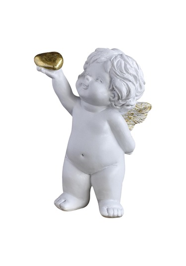 Suntek Magideal Melek Heykeli Beyaz Masaüstü Süs Aşk Tanrısı