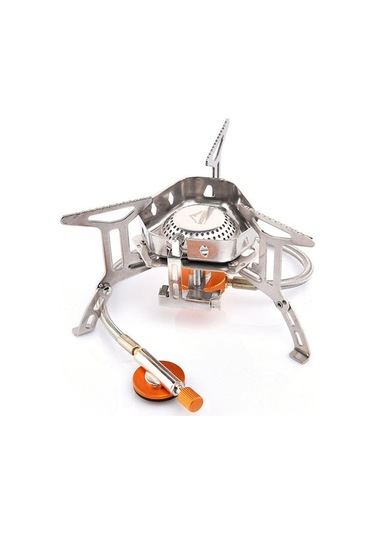 Geeroyoo Taşra Kamp Gaz Sobası - Bölümlü Rüzgar Direnci - Taşra Mutfak Ev Aletleri - Taşınabilir Kamp Gaz Sobası - Wss-207 Düz Gaz Bünyesi İle Bağlanır Çok Renkli