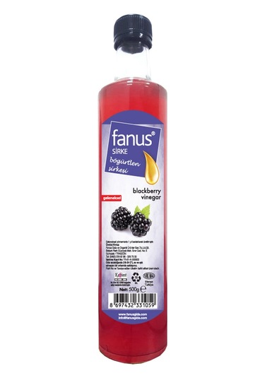Fanus Böğürtlen Sirkesi 500 G