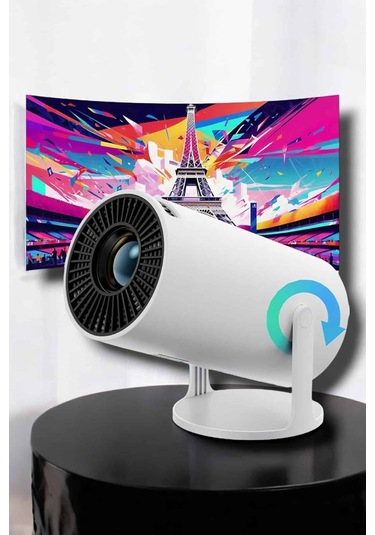 Usb Ve Kablosuz Bağlantı Özellikli 5000 Saat Ampul Ömürlü Projeksiyon