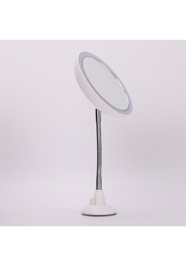 Land Of Myth Şerit Led Işıklı 10x Banyo Makyaj Tıraş Aynası