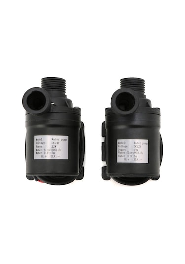 2 Adet 800l/h Debi Güneş Fırçasız Motor Su Sirkülasyonu Sulama Pompası Dalgıçlar Su Pompaları 12v