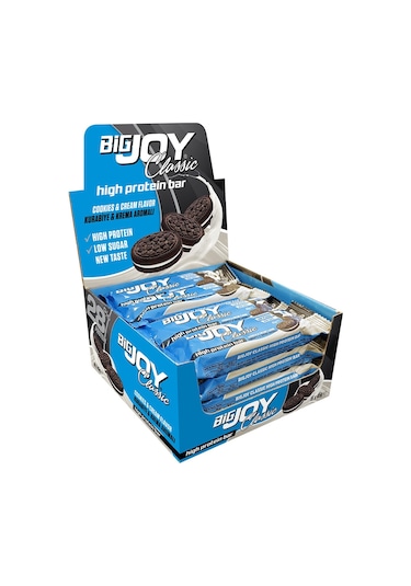 Bigjoy Classic High Protein Bar 45 G 16 Adet Kurabiye-krema