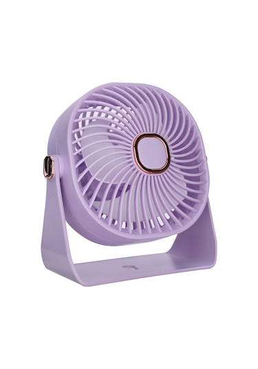 Wexta Zb112 Taşınabilir Masaüstü Mor Usb Fan