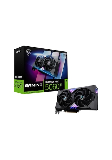 Msı Geforce Rtx5060tı 8g Gamıng Oc 8gb Gddr7 128bıt 1xhdmı 3xdp Ekran Kartı